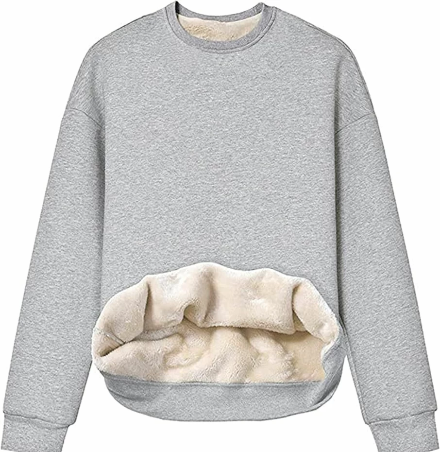 Yeokou Yeokou Women'S Winter Hoodies Pullover Sherpa Fleece Warm Heavyweight Sweatshirt | Fashion Hoodies & Sweatshirts