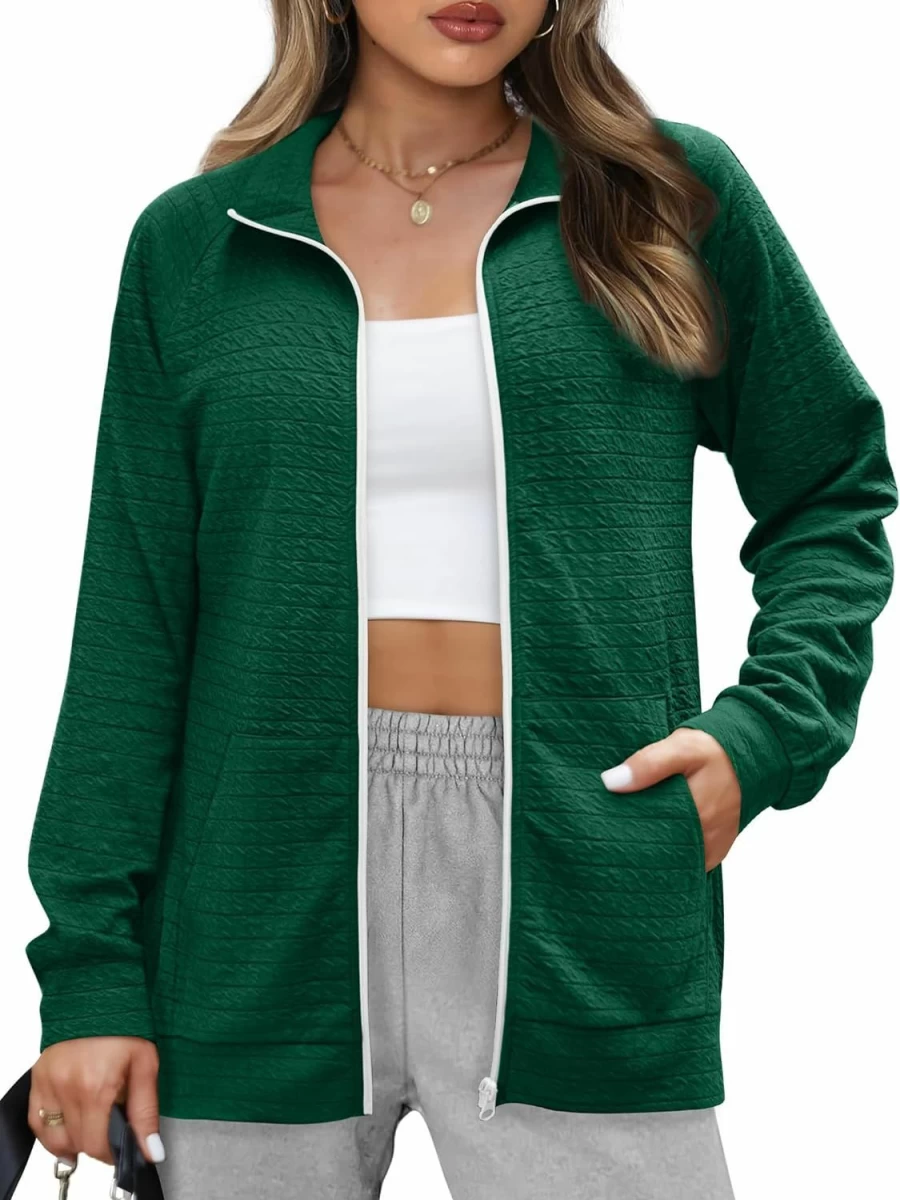 Bofell Bofell Womens Fashion Hoodies For Women Zip Up Sweatshirts Jackets Trending Now 2023 | Fashion Hoodies & Sweatshirts
