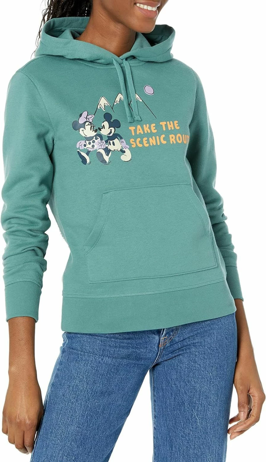 Amazon Essentials Amazon Essentials Disney | Marvel | Star Wars | Princess Women'S Fleece Pullover Hoodie Sweatshirts (Available In Plus Size) | Fashion Hoodies & Sweatshirts