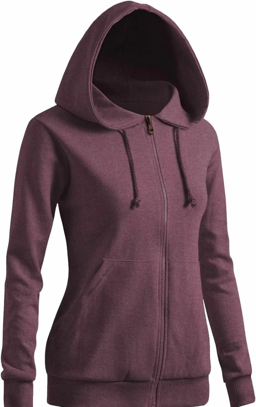 CLOVERY Clovery Women'S Casual Zip-Up Hoodie Basic Long Sleeve Hoodie | Fashion Hoodies & Sweatshirts