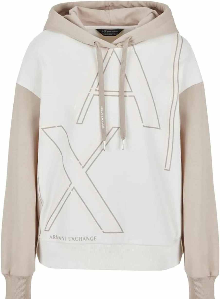 A | X ARMANI EXCHANGE A | X Armani Exchange Women'S Ax Outline Logo Print Hoodie Sweatshirt | Fashion Hoodies & Sweatshirts