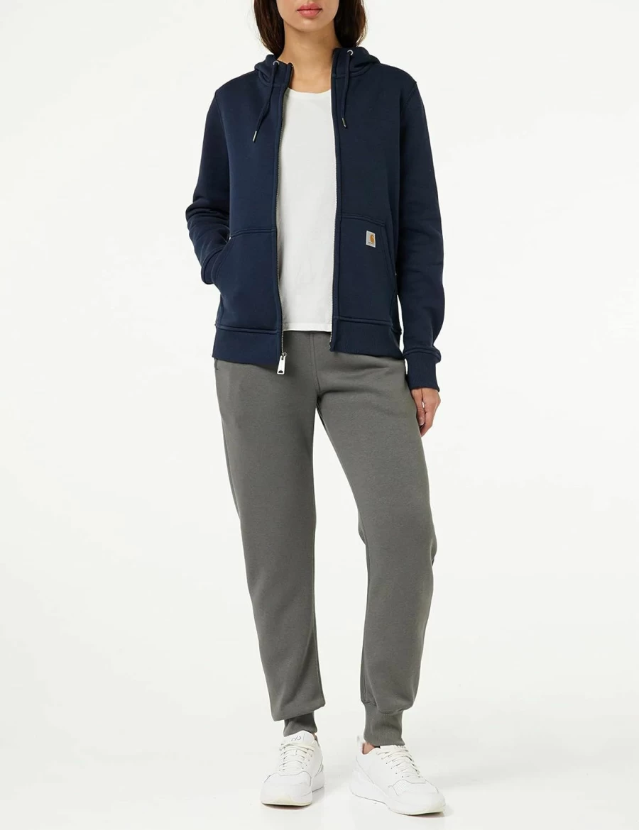 Carhartt Carhartt Women'S Clarksburg Full Zip Hoodie (Regular And Plus Sizes), Navy, X-Large | Fashion Hoodies & Sweatshirts